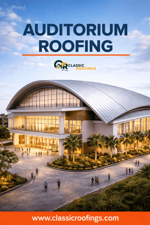 Auditorium Roofing Contractors