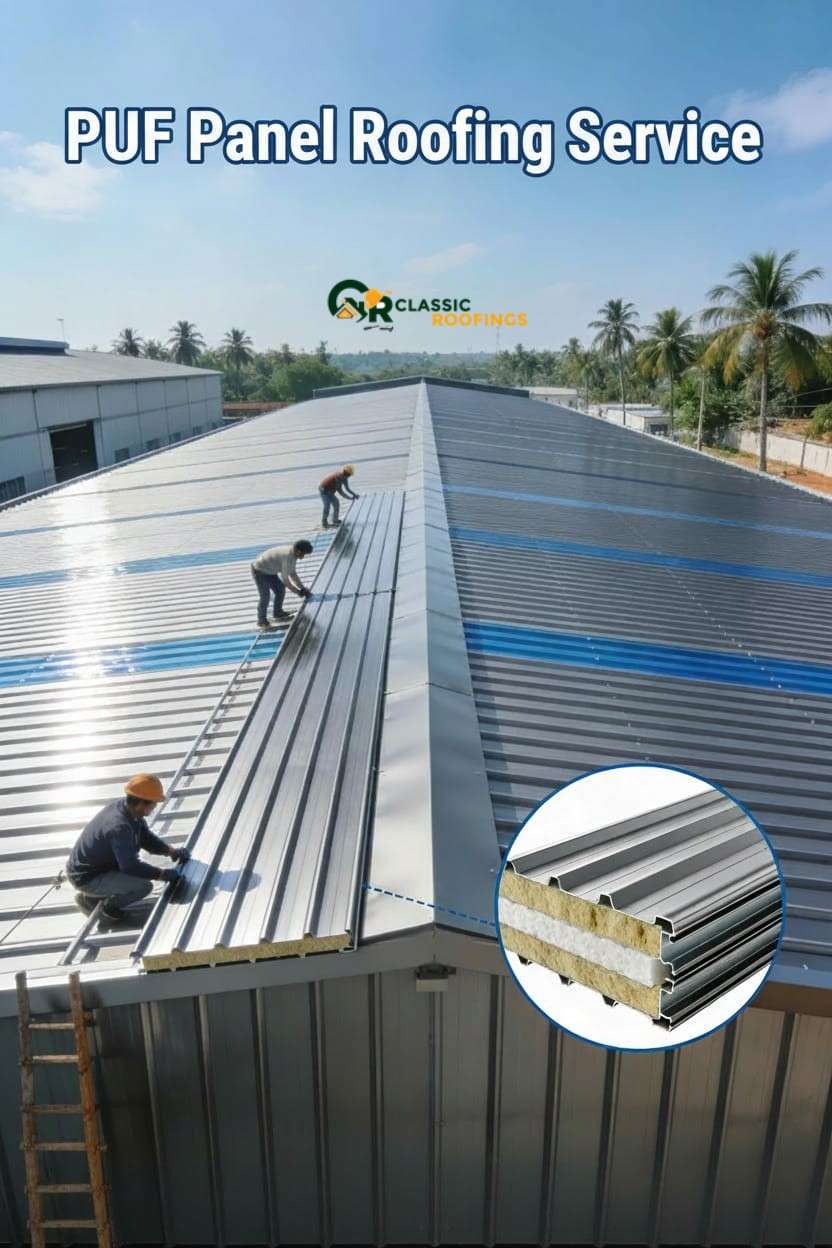 Sandwich Puf Panel Roofing Contractors